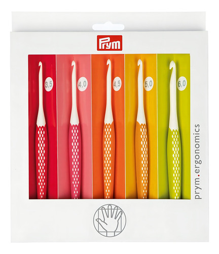 Prym - Gancho De Ganchillo Para Lana Ergonomica De 0.138