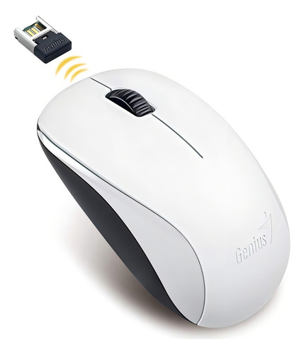 Mouse Genius Nx-7000 Wireless Blueeye White (31030027401)