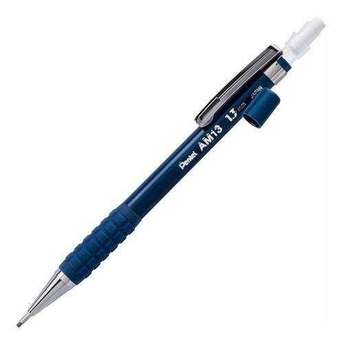Portaminas 1.3mm Pentel.e-sharp Hd Dark Blue Barrel 1