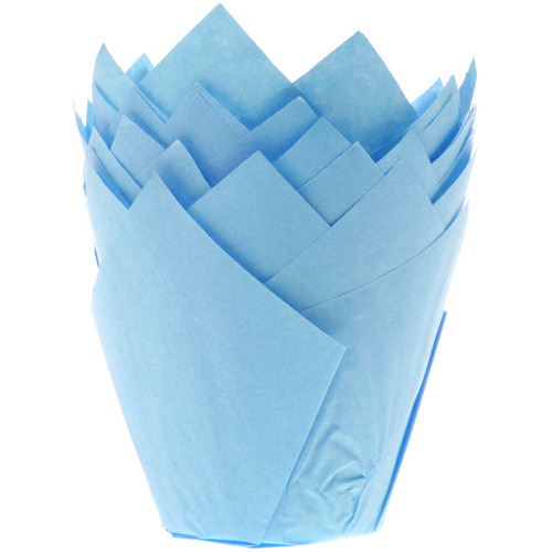 Tulipas De Papel X 50 Unidades Para Cupcakes Apta Horno