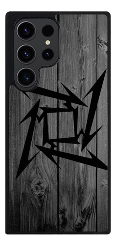 Funda Protector Para Samsung Metallica Banda Logo Escudo Samsung A21s