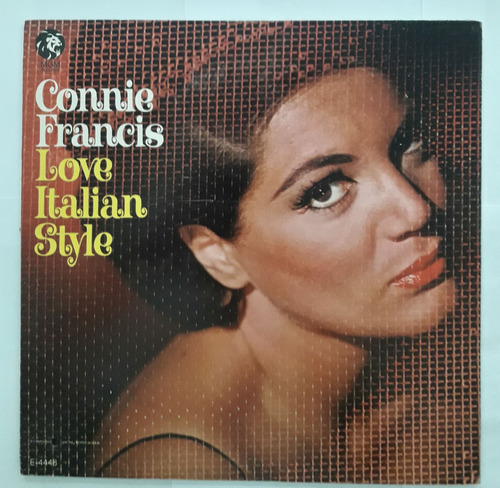 Lp Vinil (vg+) Connie Francis Love Italian Style Ed Eua 1967