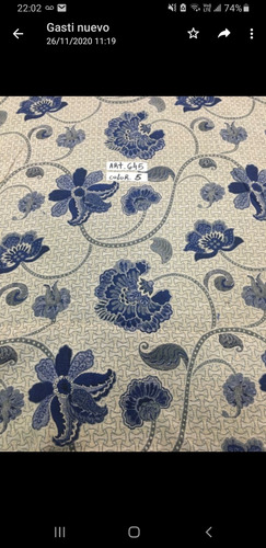 Imagen 10 de 10 de Silla De Algarrobo Tapizadas X 6u