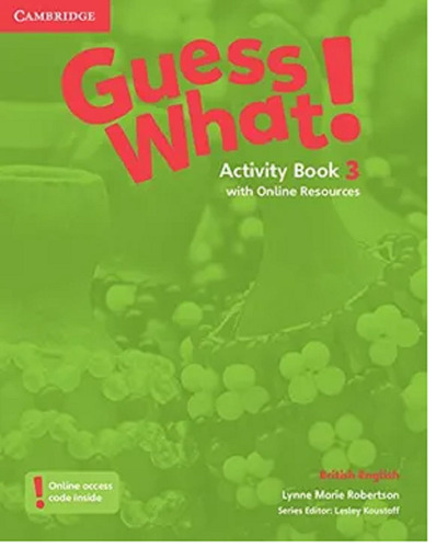 Guess What 3 - Activity Book - Cambridge