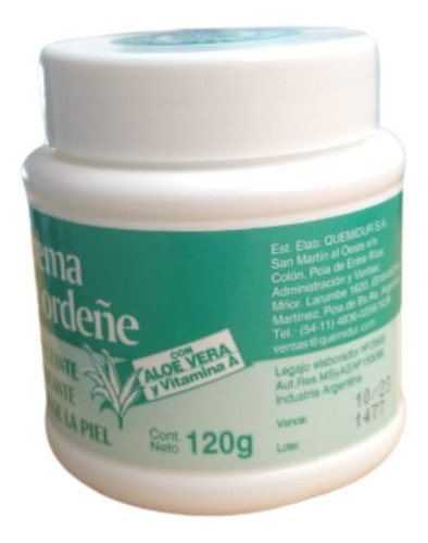 Crema Ordeñe X 120gr