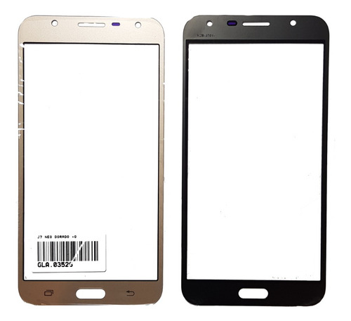 Repuesto Glass + Oca Para Samsung J7 Neo J701 Dorado