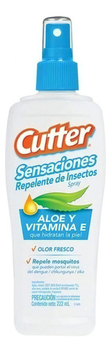 Repelente De Mosquitos E Insectos Cutter 222 Ml Sensaciones