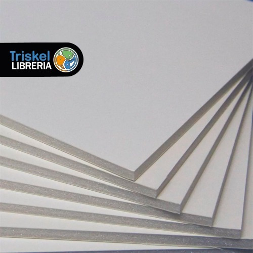 Imagen 1 de 4 de Plancha Foam Board Blanco 50x70 5mm