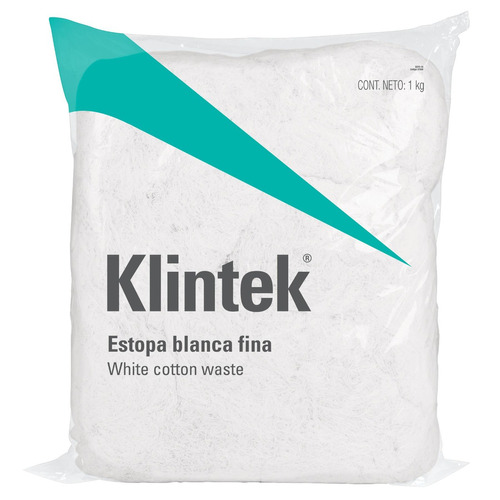 Estopa, 1 Kg, Color Blanca  57000 Color Blanco