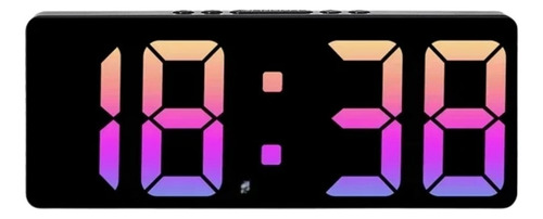 Reloj Despertador Alarma Niños Digital Led Mesa De Noche