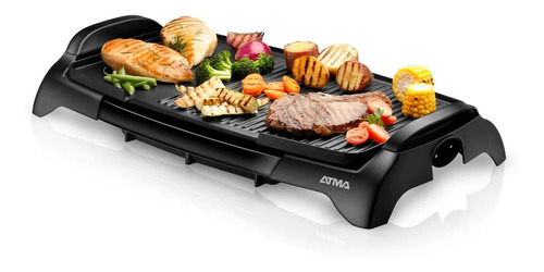 Parrilla Grill Eléctrica 2390w Atma Pg4731p Antiadherente