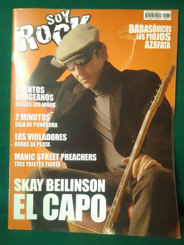 Revista Soy Rock 39 Skay Cuentos Borgeanos 2 Minutos (Usado)
