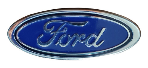 Emblema Logo Ford Fiesta Power 2004 2005 2006 2007 Trasero