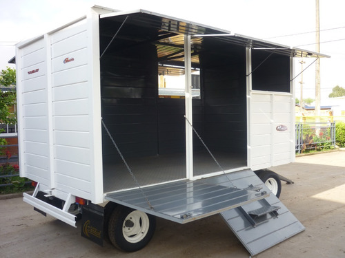 Imagen 11 de 25 de Acoplado Trailer 6 Cheques Cerrado Taller Rodante 3.5 Mts