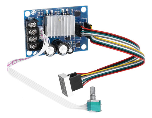 Controlador De Velocidad De Motor Eléctrico Dc12-60v 20a Pwm