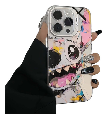 Funda For iPhone Compatible With iPhone 16 Pro Max/15 Pro Max/14 Pro Max /13 Pro Max/12 Pro Max/11 Pro Max Stitch 00245