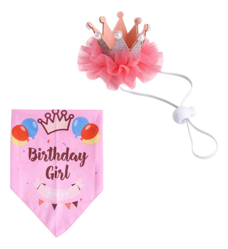 M Traje De Cumpleaños Rosa Con Forma De Globo Para Mascotas