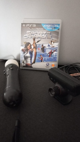 Kit Move Playstation 3 + Juego Sports Champions Original Ps3