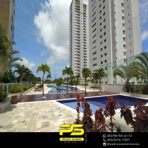Imagem 3 de 25 de Cobertura Com 3 Dormitórios À Venda, 375 M² Por R$ 1.600.000 - Altiplano Cabo Branco - João Pessoa/pb - Co0076