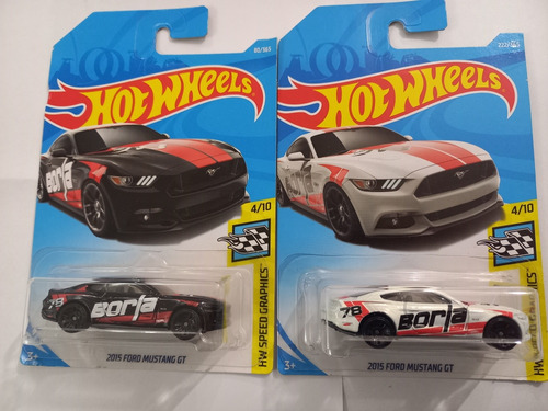 Pack 2015 Ford Mustang Gt - Hot Wheels