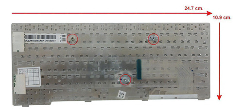 Teclado Samsung N150 N145 N158 N148 N128 Nb20 Nb30 Español Color Negro