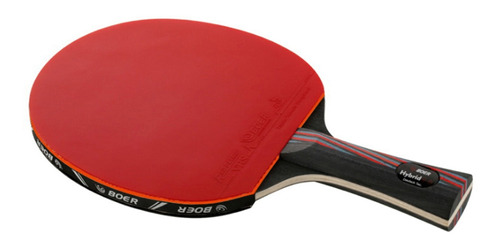 Raqueta De Tenis De Mesa De Fibra De Carbono Boer Para Adult