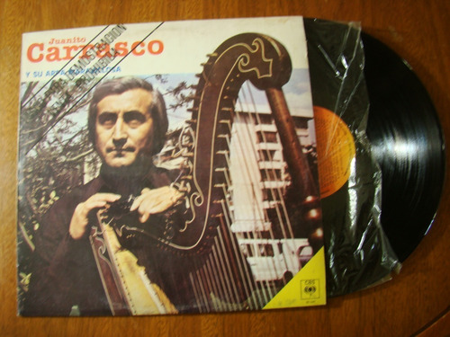 Juan Carrasco Y Su Arpa Maravillosa Promo 1984 Vinilo Lp