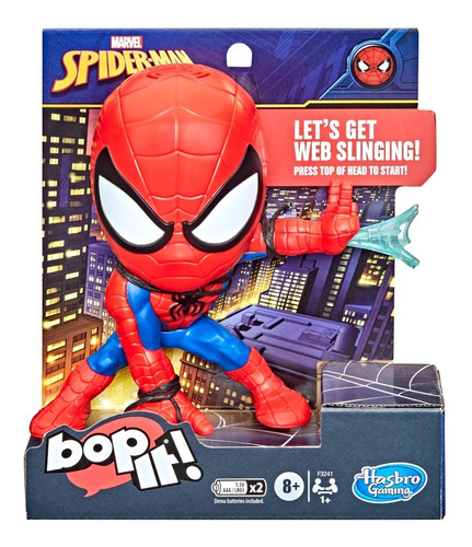 Muñeco Bop It Spider Man - Hasbro