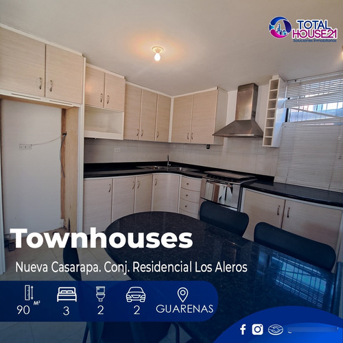 Townhouses En Venta Nueva Casarapa. Conj. Resd. Los Aleros Guarenas