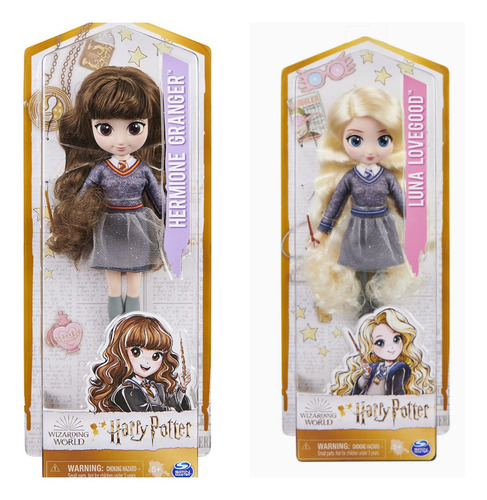 Hermione Y Luna Wizarding World Harry Potter Spinmaster