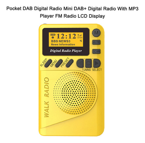 Radio Set Radio Digital Dab+ Display Con Radio Digital Dab