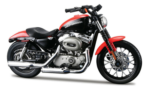 Maisto Harley Davidson 2007 Xl1200n Nightster Naranja 1/1 T1