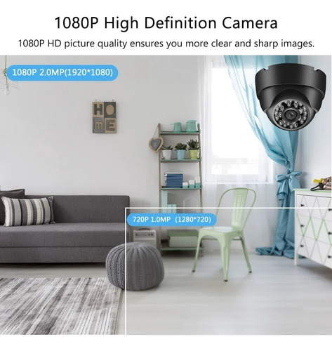 Cámara Domo Ip Cctv 2mp 1080 P 24 Led Infrarrojo Cl-ipc-349