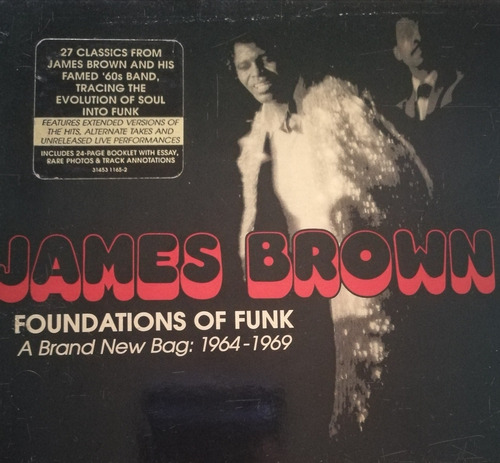 James Brown Foundations Of Funk Brand New Bag 2 Cd Original