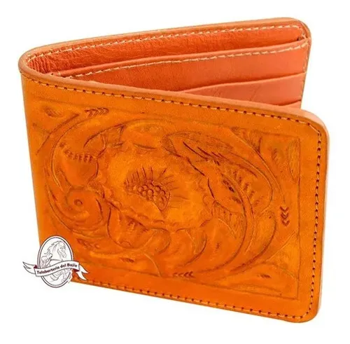 Cartera online de vaqueta