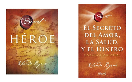 Heroe + Secreto Amor Salud Dinero - Byrne - 2 Libros Urano 