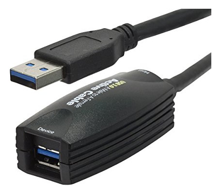 Monoprice - Extensión Activa De 5 Metros (usb 3.0 A Macho A)