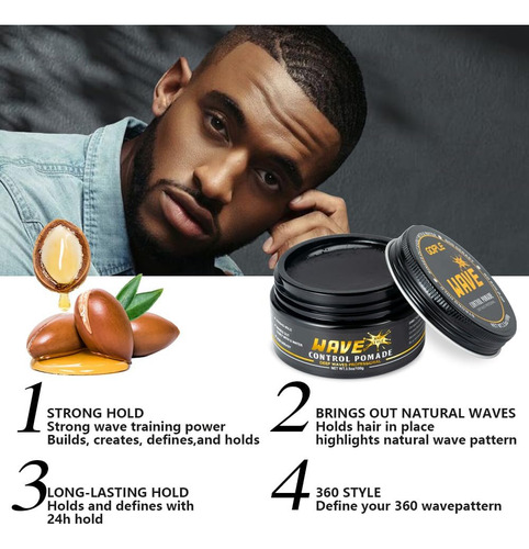 Shampoo 360 Wave Wash - Shampoo Ondulado Para Homens