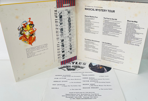Lp The Beatles Magical Mystery Tour Importado Japones Obi Estandar (Usado)