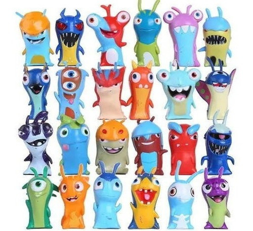 24 Figuras Coleccionables De Slugterra Slugterra