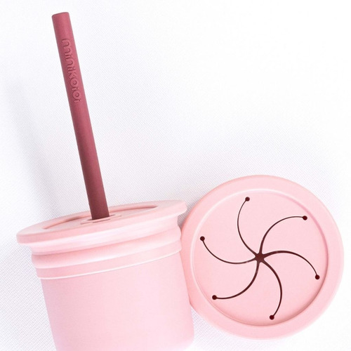 Imagen 5 de 10 de Vaso 3 En 1 Contenedor Cereales Sorbete Minikoioi Sip+ Snack