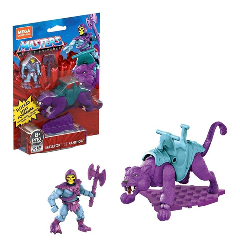 Maestros Del Universo Figuras Skeletor Panthor Set Construx