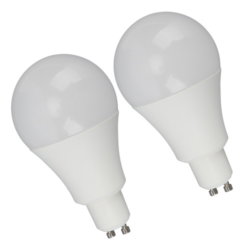 2 Bombillas Led Gu10, 3000 K, Luz Blanca Cálida, 9 W, 810 Lm