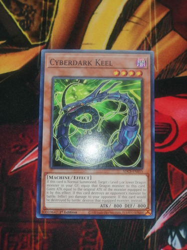 Cyberdark Keel Yu-gi-oh! Original Konami