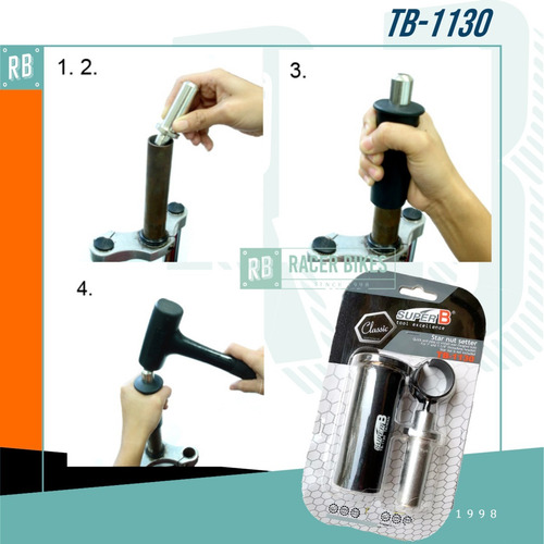 Imagen 3 de 10 de Herramienta Super-b Colocacion Estrella Tb-1130 - Racer B