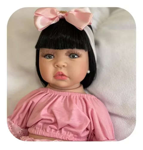 Boneca Reborn Barato Bebê Realista Silicone Luxo Itens Articulada Menina  Boneca Bebê Reborne Bebe Reborn Boneca - Carinha de Anjo - Boneca Reborn -  Magazine Luiza