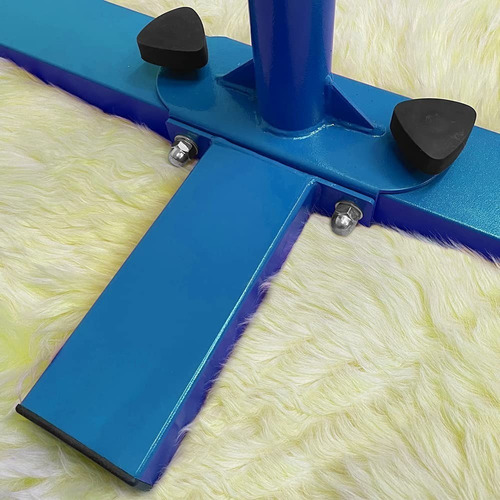 Barra Horizontal P/gimnasia, Altura Ajustable 3-5 Ft, Azul