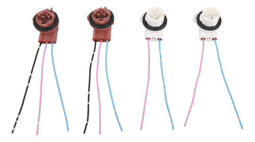 Adaptador De Enchufe Para Bombillas Traseras, 4 Paquetes, Pr