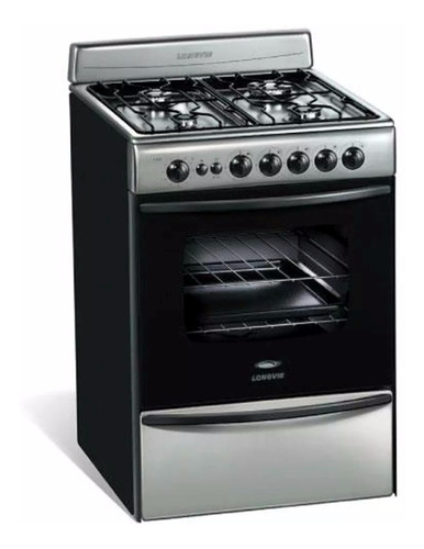 Cocina Longvie 13501xf 56cm A. Luz Enc. Acero