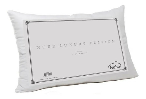 Almohada Nube Luxury Edition Efecto Pluma 70 X 50 Cm